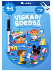 Oppi & Ilo Oppi & Ilo Pyyhittävä Viskari edessä -puuhakirja 4-5 v