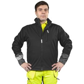 SOFTSHELL TAKKI RYDER MUSTA