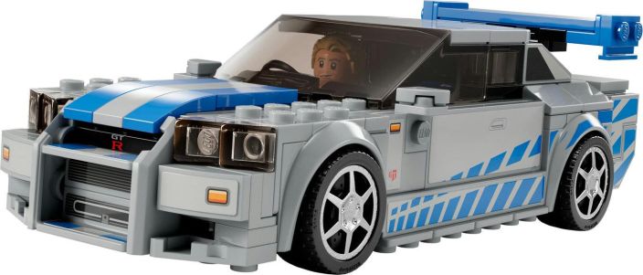 Lego Speed Champions 2 Fast 2 Furious Nissan Skyline GT-R (R34)