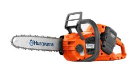 Husqvarna 340i akkusaha, 14", 3/8" -runko -ilman akkua ja laturia