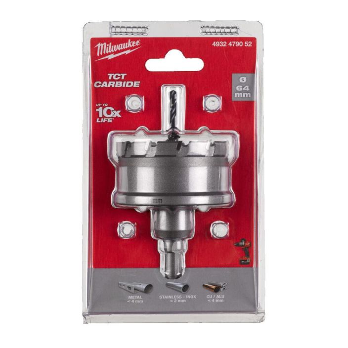 Milwaukee TCT Reikäsaha 64mm tuotekuva 1
