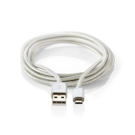 Nedis Nedis USB-A uros | USB Micro-B Uros | 3.00 m Nailon / Punottu