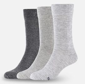 Skechers Skechers Basic sukat 3-pack harmaa