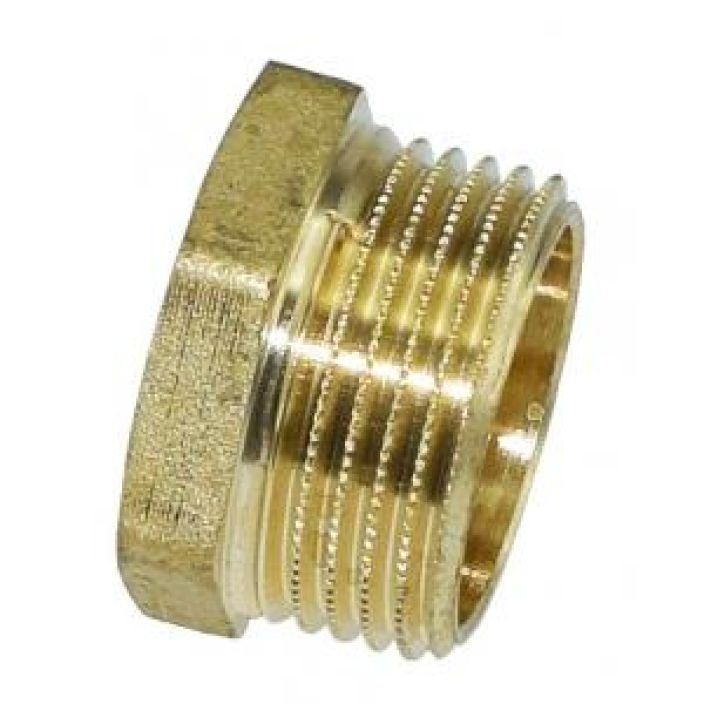 Supistusnippa 1&quot;-1/2&quot; messinki