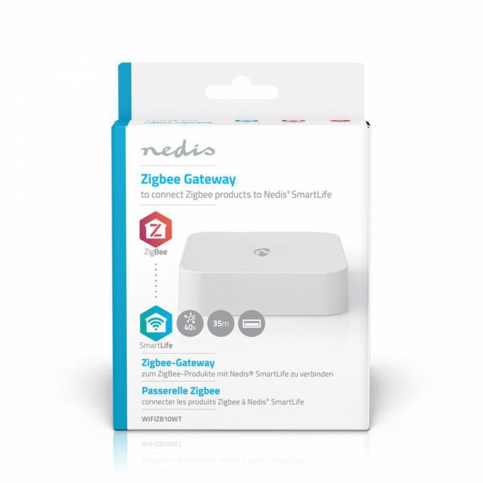 Alykas Zigbee-Yhdyskaytava | Wi-Fi | USB-virralla toimiva Zigbee Yhdyskaytava | Wi-Fi / Zigbee | 40 Laitetta | USB Virta |