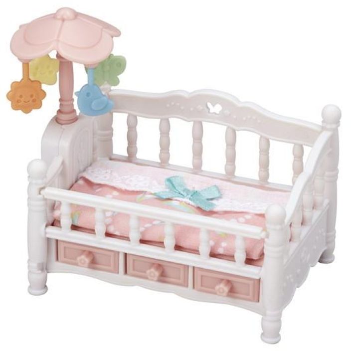 CRIB WITH MOBILE