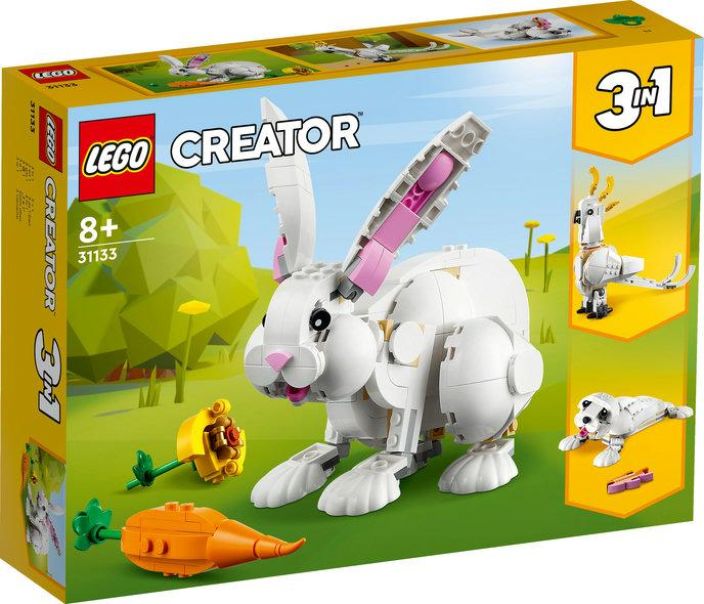 Lego Creator Valkoinen kani