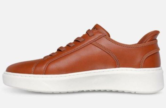 Skechers Miesten Slip-ins: Court Break - Double Vented - Brown tuotekuva 2 Skechers Miesten Slip-ins: Court Break - Double Vented - Brown tuotekuva 2