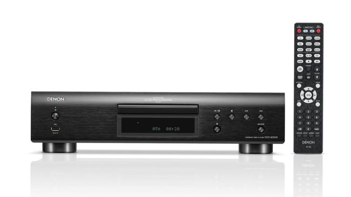 Denon DCD-900NE CD-Soitin, Musta Edistyneella AL32 PLUS -prosessoinnilla ja USB-portilla varustettu Denon DCD-900NE