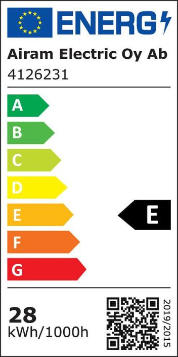 Airam Basic LED-Yleisvalaisin 4000K 3000lm tuotekuva 2