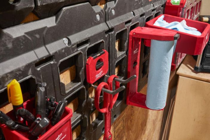 Milwaukee Packout järjestelmän pieni suora tuplakoukku tuotekuva 5