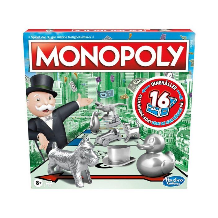 CLASSIC MONOPOLY PELI SVENSKT