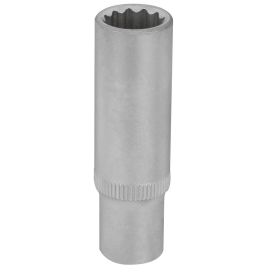 IKH HYLSY 1/4" 12-KULMA M10 PITKÄ (50MM)