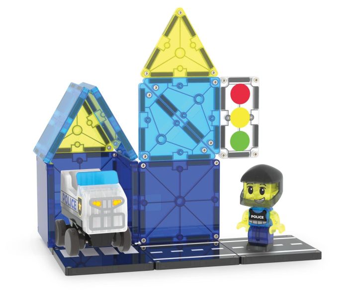 Magna-Tiles Poliisipartio 20 osaa tuotekuva 3 Magna-Tiles Poliisipartio 20 osaa tuotekuva 3