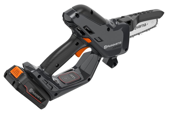 Husqvarna Aspire P5-P4A PUUT.SAHA 1P, 18-B45+18-C70, EI JATKOVARSI 970621305 Tehokas sahkokayttoinen puutarhasaha napparalla