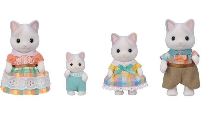Sylvanian Families Latte Cat Perhe tuotekuva 1