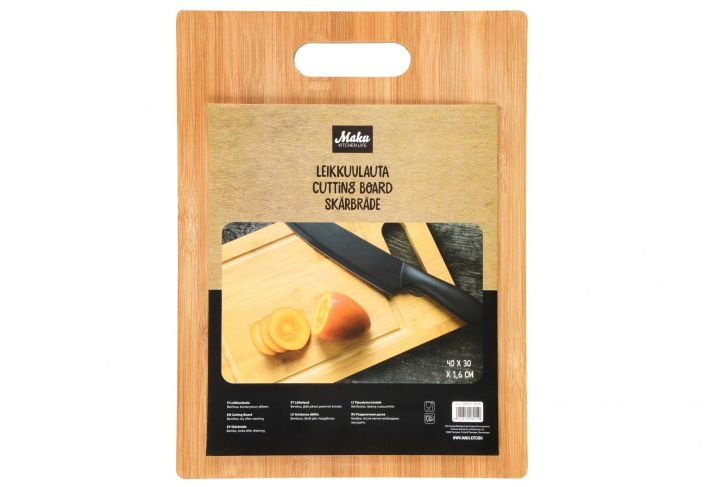 Maku Leikkuulauta bambu 40x30x1,6 cm tuotekuva 1