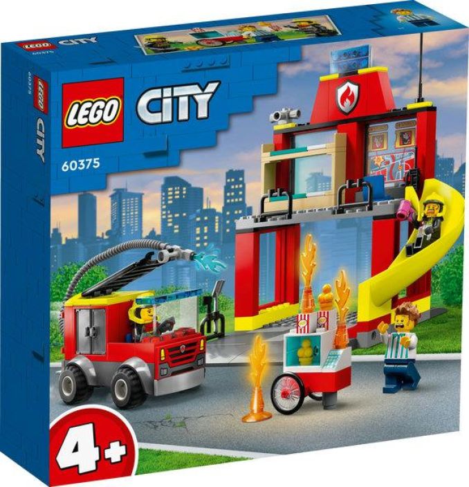 Lego City Paloasema ja paloauto