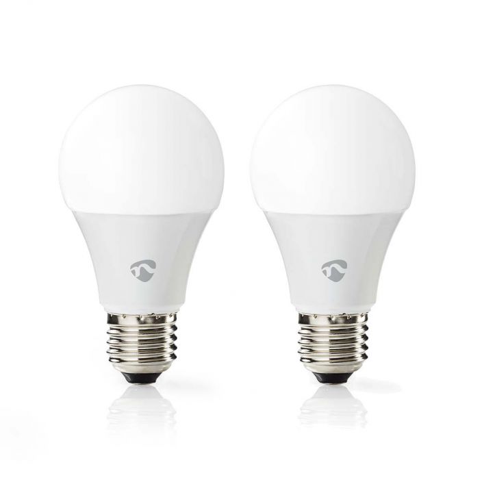 Nedis SmartLife RGB Lamppu | Wi-Fi | E27 | 806 lm |2700 - 6500 K Wi-Fi | E27 | 806 lm | 9 W | RGB / Warm to Cool White |