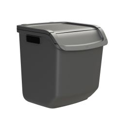 Sini Kierrätysastia L-koko / 43L grafiitinharmaa