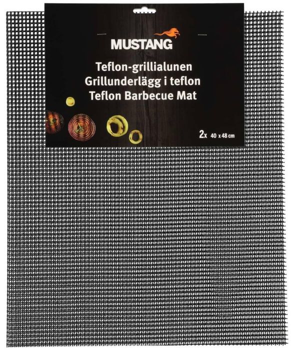 GRILLIALUNEN 2KPL TEFLON MUSTANG 48X40CM