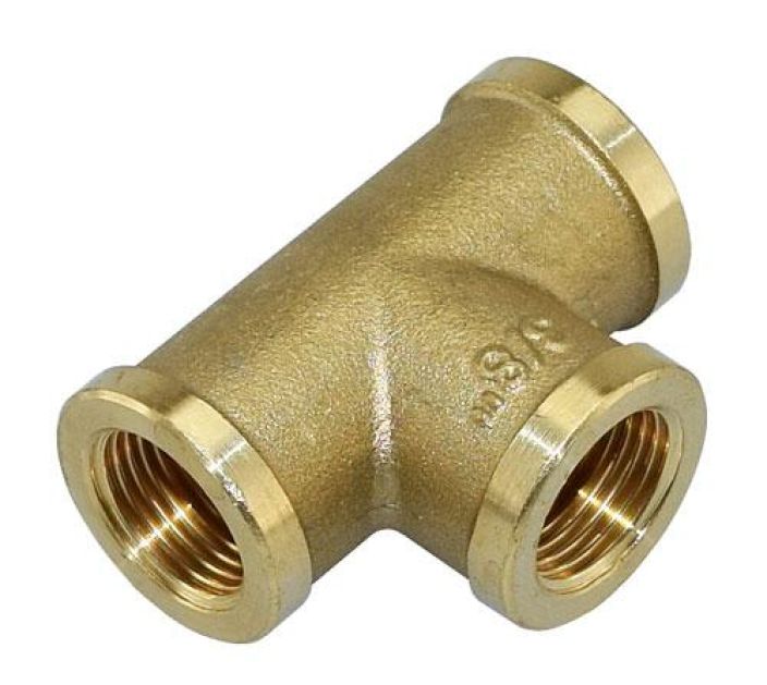 T-yhde 3/8&quot; messinki