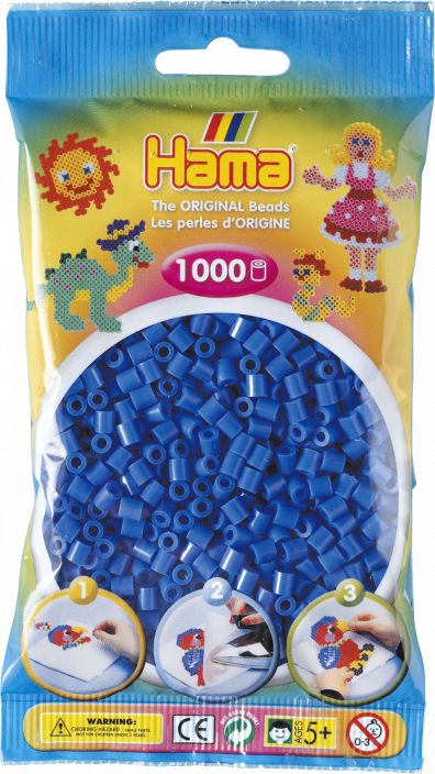 Hama-Helmet Midi 1000kpl vaaleansininen