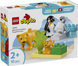 LEGO Luonnoneläinperheet: pingviinit ja leijonat
