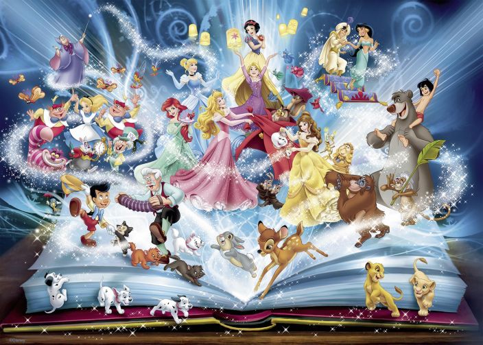 Ravensburger Disney's Magical storybook 1500 Palaa Ravensburgerin palapelit ovat hauska tapaa pitaa mieli teravana, silla ne