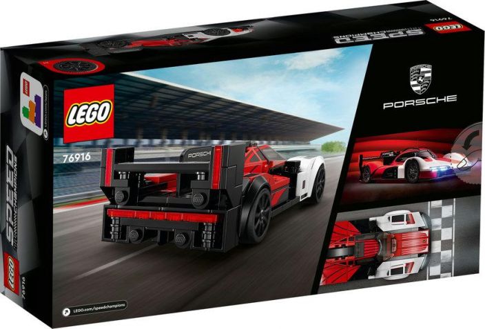 Lego Speed Champions Porsche 963 • Kilpa-autolelu – LEGO® Speed Champions Porsche 963 (76916) kerailymalli sopii yli