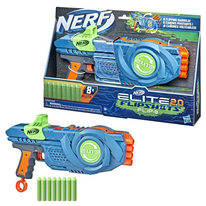 NERF ELITE 2.0 FLIPSHOTS FLIP-8