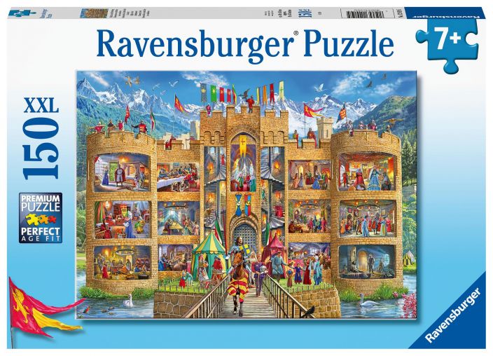 Ravensburger Cutaway Castle 150 Palaa Ravensburgerin lasten palapelien avulla on hauskaa opetella tunnistamista, loogista
