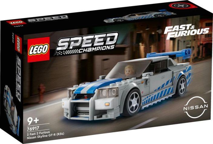 Lego Speed Champions 2 Fast 2 Furious Nissan Skyline GT-R (R34)