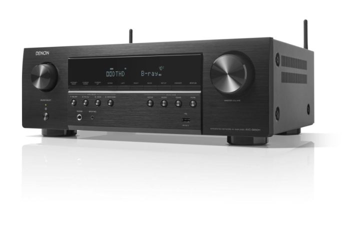 Denon AVC-S660H 5.2 HEOS 8K AV-Vahvistin Kuin Denon AVR-S660H suosikkivahvistin, mutta ilman FM-viritinta sinulle, joka