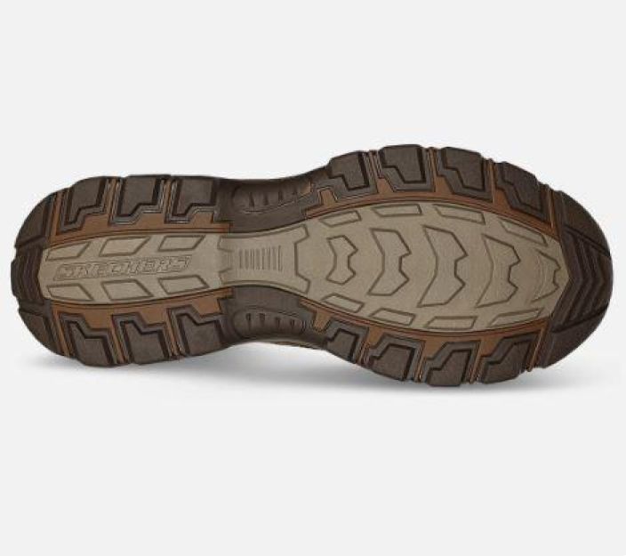 Skechers miesten Relaxed Fit: Knowlson - Ramhurst ruskea Knowlson - Ramhurst -kengassa yhdistyy tyylikkyys ja vertaansa