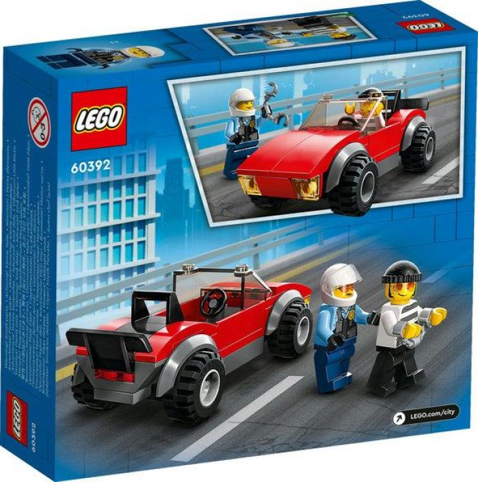 Lego City Moottoripyorapoliisi takaa-ajossa