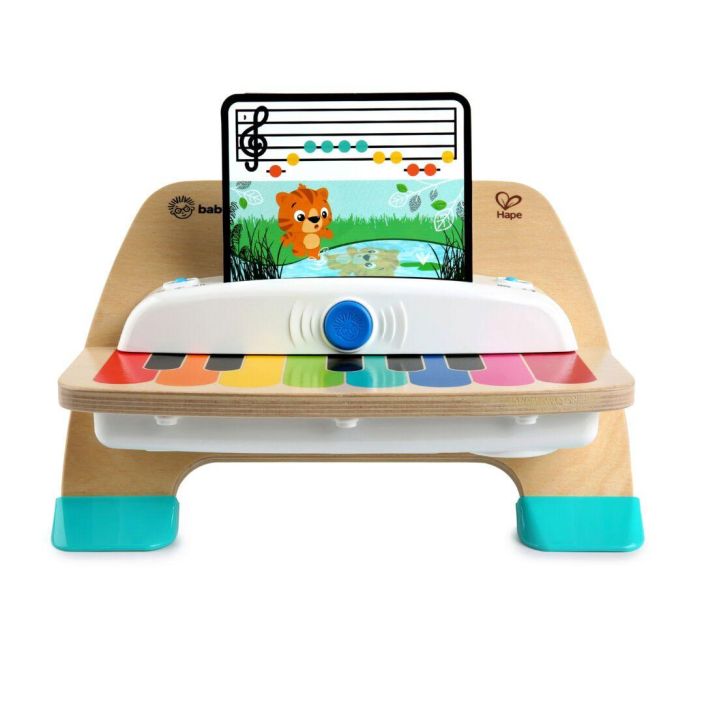 Hape Taikapiano Baby Einstein Upea ensipiano, jonka pehmea aani muistuttaa oikean pianon sointia. Taikakoskettimilla olevan