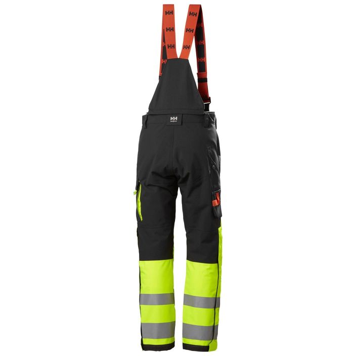 Helly Hansen Workwear talvihousut alna 2.0 fl. Keltainen lk 1 Luokan 1 Alna 2.0 -talvihousuissa on hyva istuvuus, Painetut