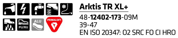 SIEVI AMMATTIJALKINE ARKTIS TR XL Legendaarinen Arktis-ammattijalkine Sievi TractionPro®-kitkapohjalla. PrimaLoft® pitaa SIEVI AMMATTIJALKINE ARKTIS TR XL Legendaarinen Arktis-ammattijalkine Sievi TractionPro®-kitkapohjalla. PrimaLoft® pitaa