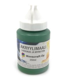 Novacraft akryylimaali 250ml, vihreä