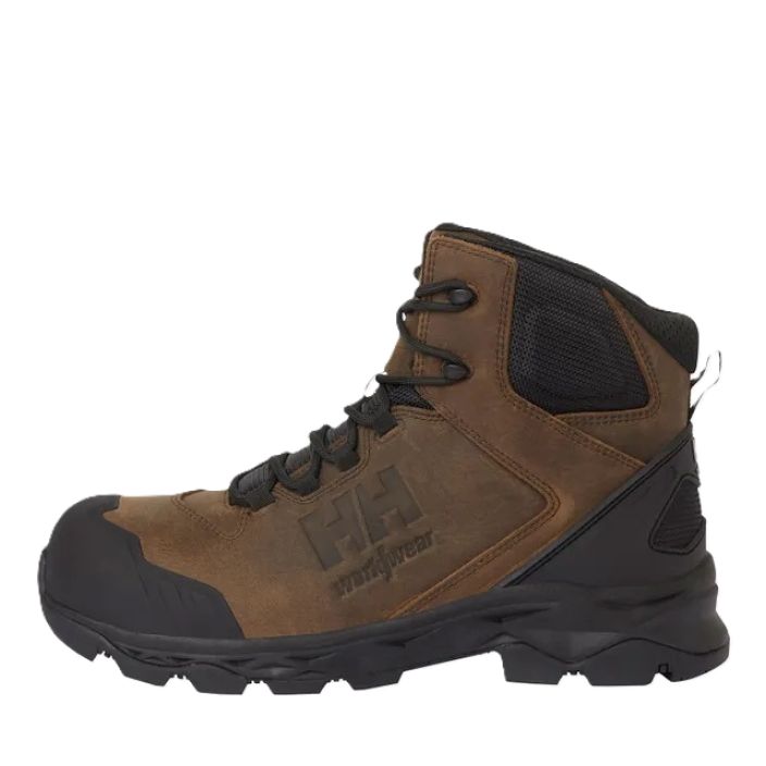 Helly Hansen Oxford Mid S3 turvakengat tummanruskea Oxford-malliston turvajalkineet ovat kestavat ja mukavat. Niissa on Helly Hansen Oxford Mid S3 turvakengat tummanruskea Oxford-malliston turvajalkineet ovat kestavat ja mukavat. Niissa on