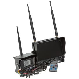 CRX PERUUTUSKAMERA SETTI LANGATON 12/24V 7 TUUMAA QUAD