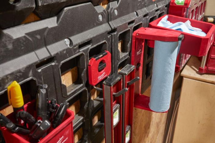 Milwaukee Packout järjestelmän pieni suora tuplakoukku tuotekuva 4