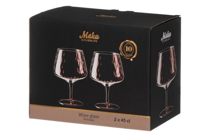Maku Tarha Viinilasi Persikka 45 cl 2 kpl tuotekuva 1