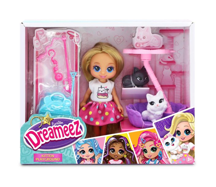 Dreameez-pikkunukke leikkisetti Dreameez-pikkunukke viettaa paivan lemmikkiensa kanssa. Dreameez-pikkunukke leikkisetti Dreameez-pikkunukke viettaa paivan lemmikkiensa kanssa.