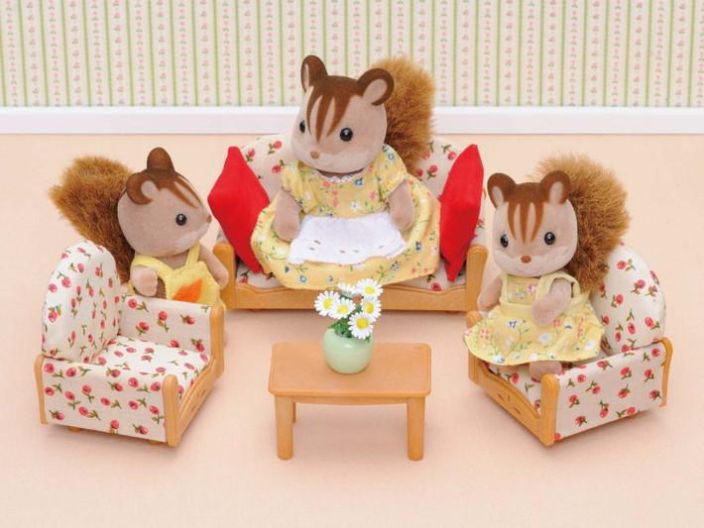 Sylvanian families 3-osainen sohvakalusto tuotekuva 1